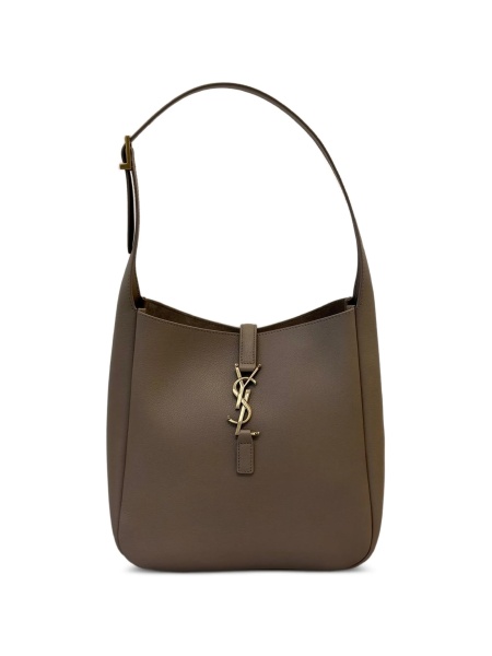 Geanta de umar Saint Laurent gri din piele