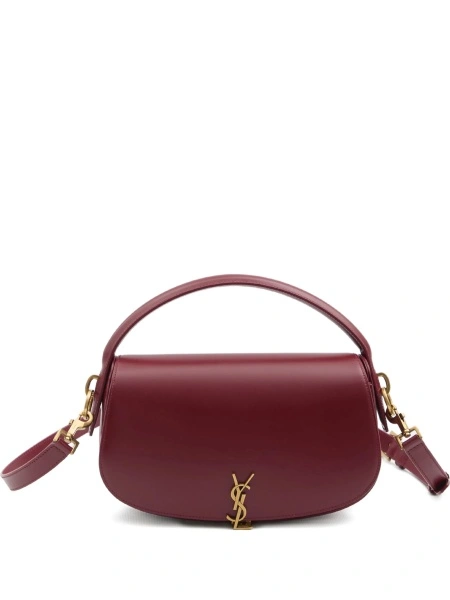 Geanta de umar Saint Laurent rosie din piele