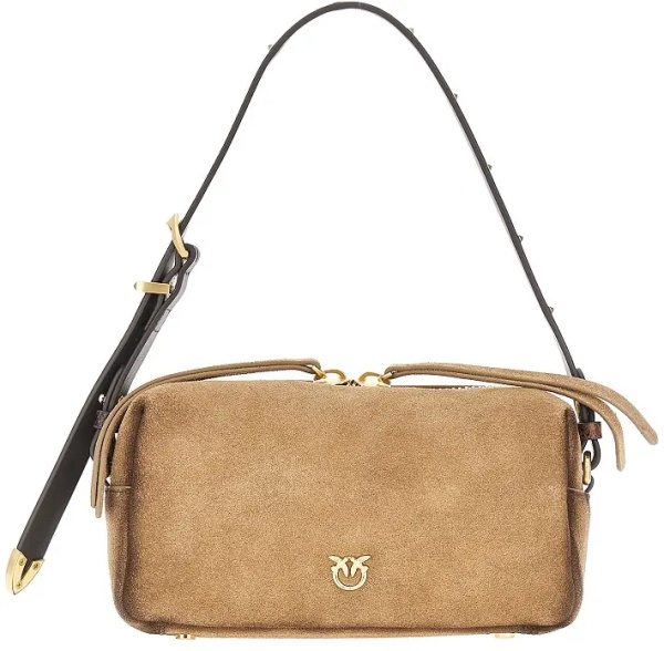Geanta de umar Suede leather Mini crossbody bag