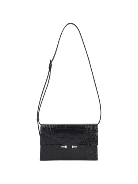Geanta de umar Tom Ford neagra din piele