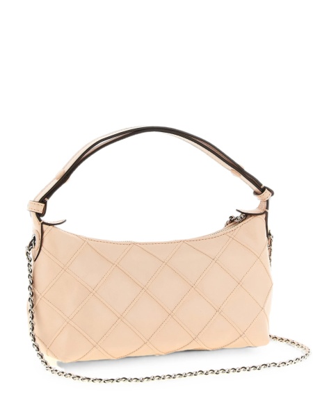 Geanta de umar Tory Burch fleming roz din piele