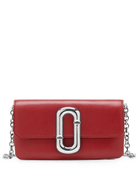 Geanta plic Marc Jacobs rosie din piele