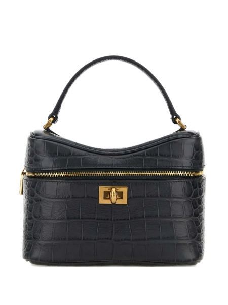 Geanta tip postas Balenciaga neagra din piele