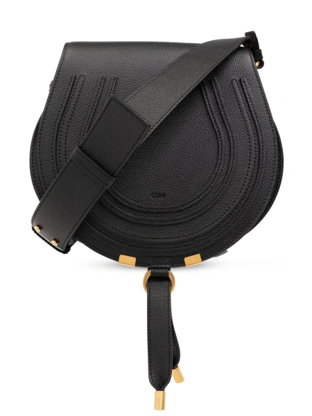Geanta tip postas Chloe marcie neagra din piele