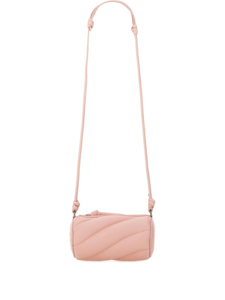 Geanta tip postas Fiorucci roz din piele