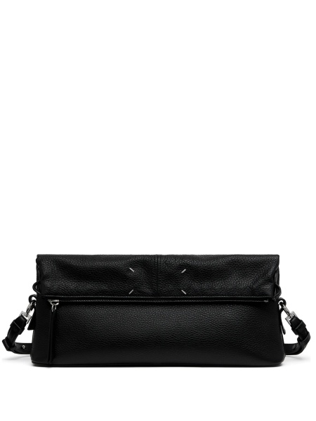 Geanta tip postas Maison Margiela 5ac neagra din piele