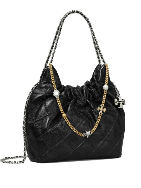 Geanta tip postas Tory Burch fleming neagra