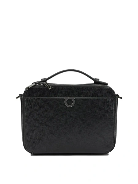 Genti "Gancini" small crossbody bag