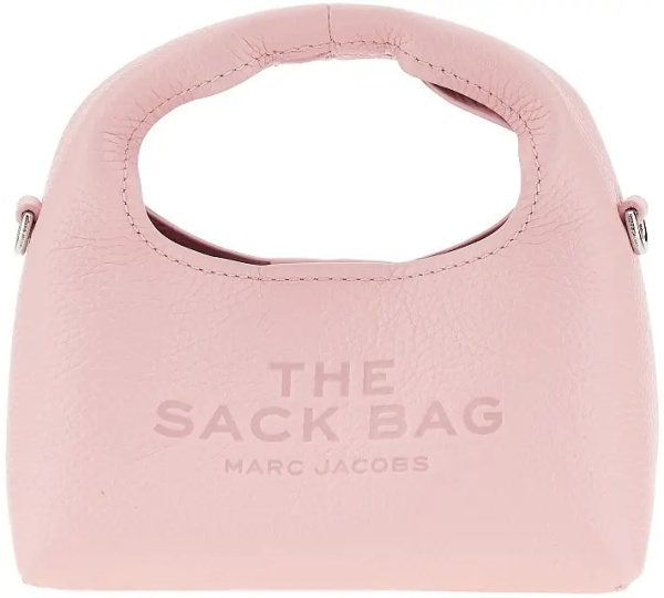 Genti Grained leather micro 'The Sack' bag
