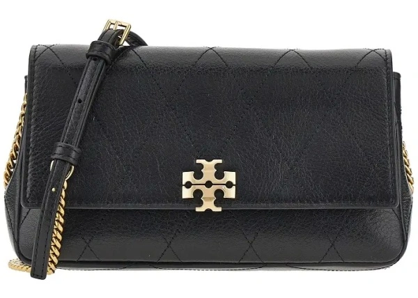 Genti Quilted leather 'Charlie' bag with chain