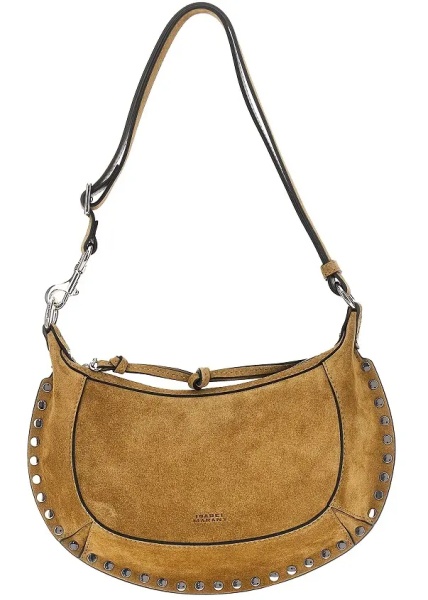 Genti Suede leather Oskan Moon bag