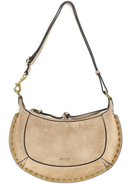 Genti Suede leather Oskan Moon bag