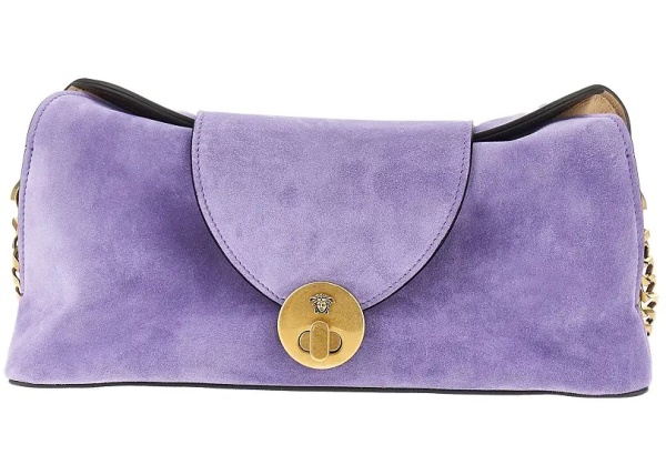 Genti Suede leather 'Vivian' clutch