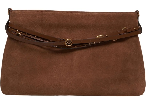 Genti Suede shoulder bag
