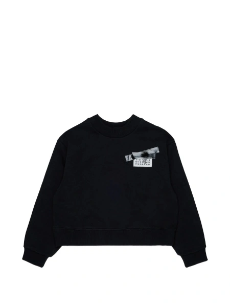 Hanorac MM6 Maison Margiela negru