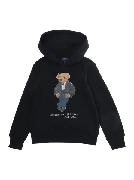 Hanorac Ralph Lauren negru din bumbac