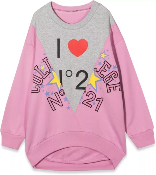 Hanorace Crewneck Sweatshirt Logo And Heart