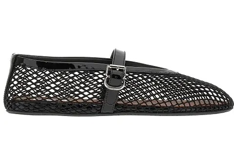Incaltaminte Fishnet ballerina flats
