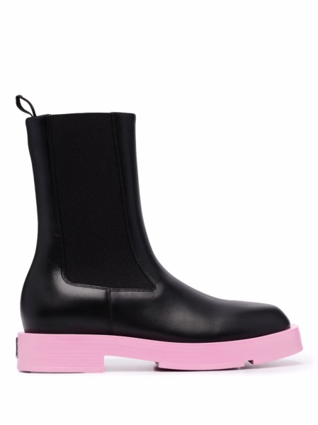 Incaltaminte Givenchy neagra din material textil si piele