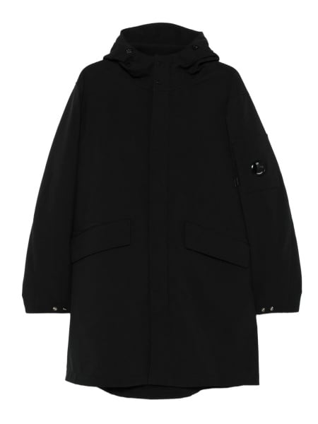 Jacheta C.P. Company neagra din polyester si elastan
