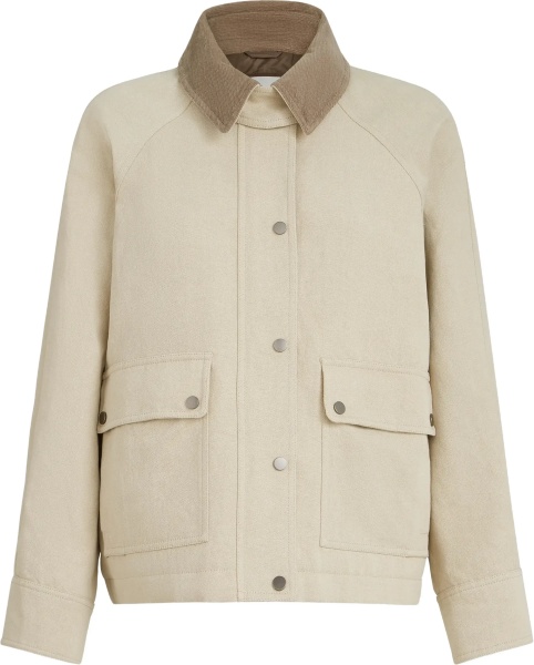 Jacheta Cotton-linen canvas Jacket