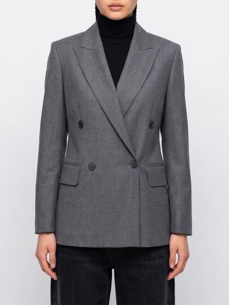 Jacheta Double-Breasted Scenico Jacket