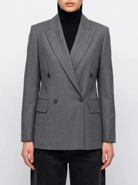 Jacheta Double-Breasted Scenico Jacket