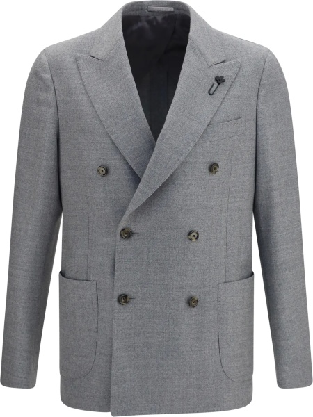 Jacheta Double-breasted wool-blend Jacket