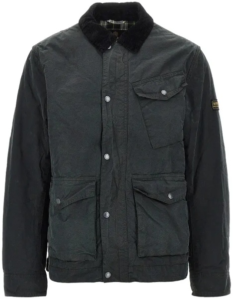 Jacheta 'Drifter' waxed cotton jacket