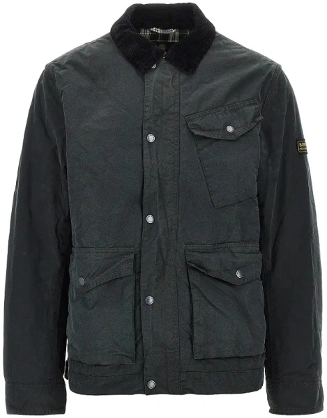 Jacheta 'Drifter' waxed cotton jacket