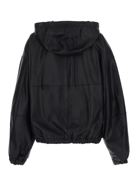 Jacheta Jacket TANNER with Tech Fabric details and black color for men