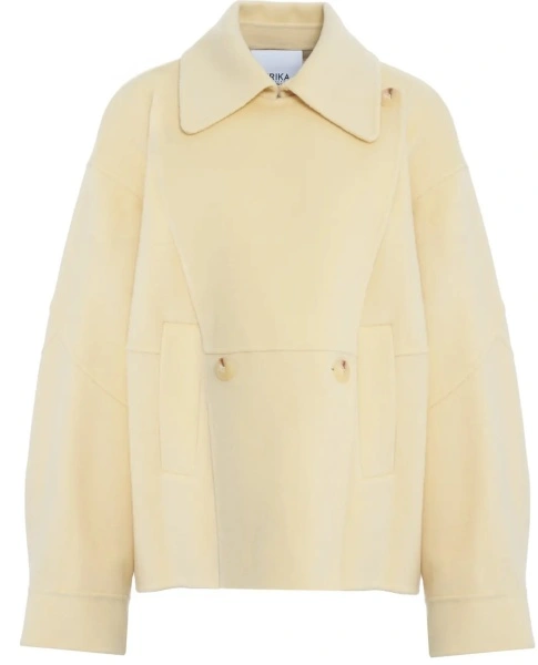 Jacheta Jacket with spread collar
