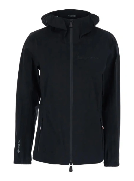 Jacheta Moncler Grenoble neagra din tesatura tehnica