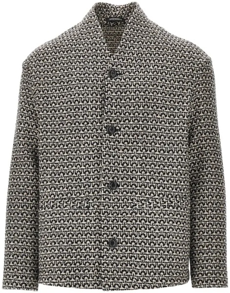 Jacheta Multicoloured wool jacket