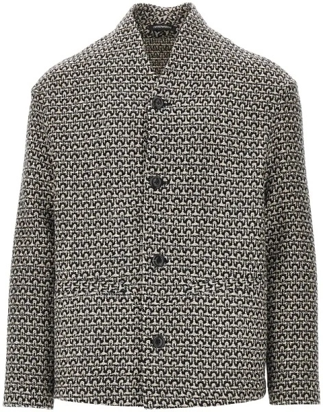 Jacheta Multicoloured wool jacket