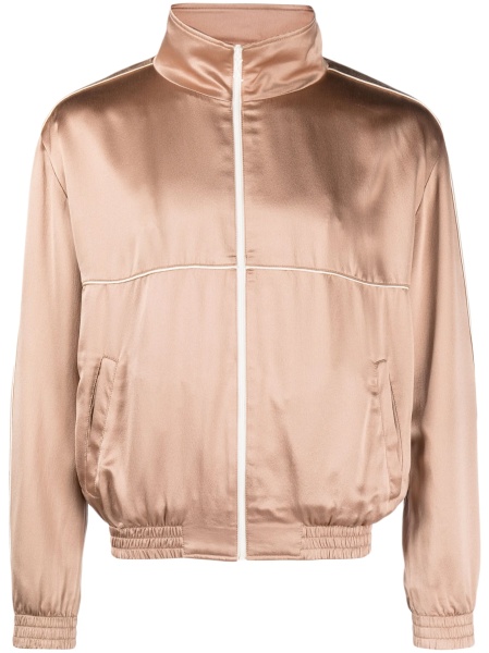Jacheta Saint Laurent neutra din matase