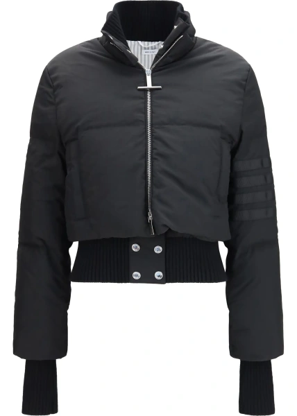 Jacheta Short padded Jacket with front zip