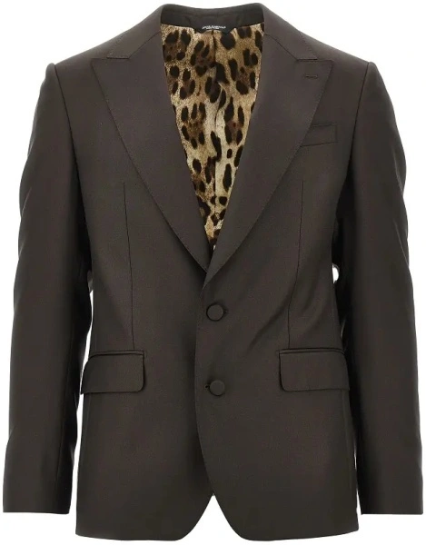 Jacheta Sicilia Light wool single-breasted jacket