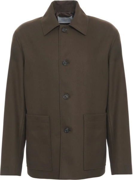 Jacheta Wool jacket with patch pockets