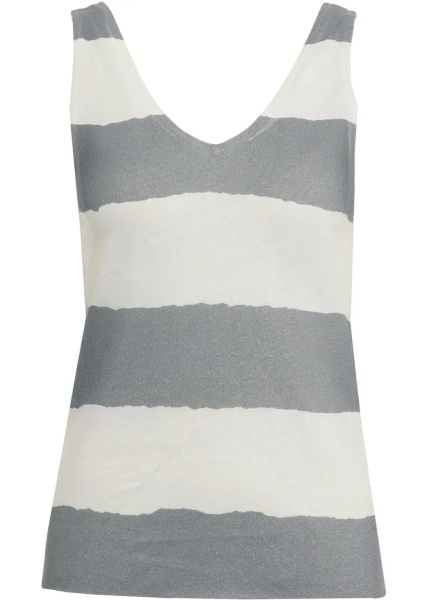 Maiou Cotton and linen blend top