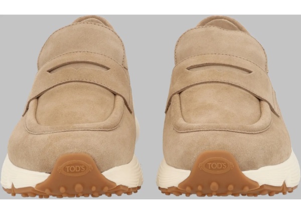 Mocasini Mocassino Sportivo In Pelle Scamosciata