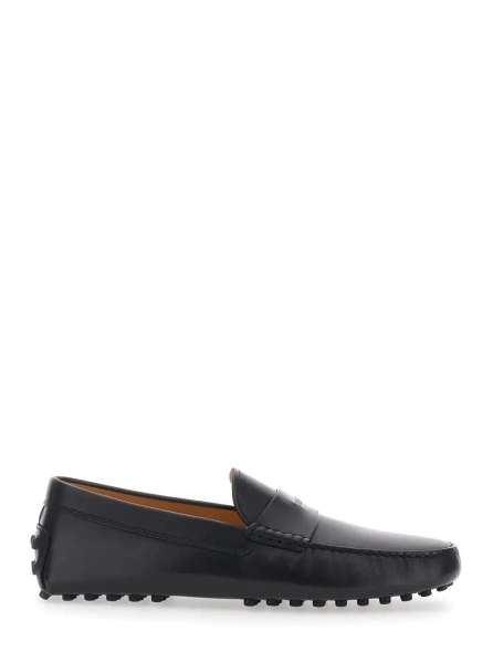 Mocasini TOD'S negri din piele