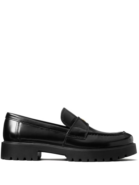 Mocasini Tory Burch negri din piele