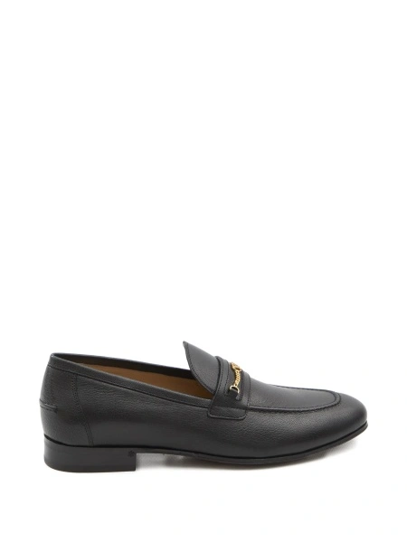Mocasini Valentino Garavani negri din piele