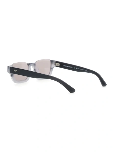 Ochelari Black glasses with thick temples and logo lettering in acetate unisex