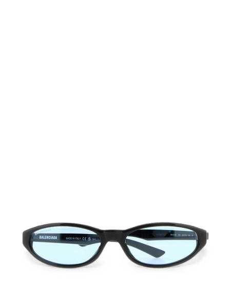 Ochelari de soare Balenciaga negri din bio nylon