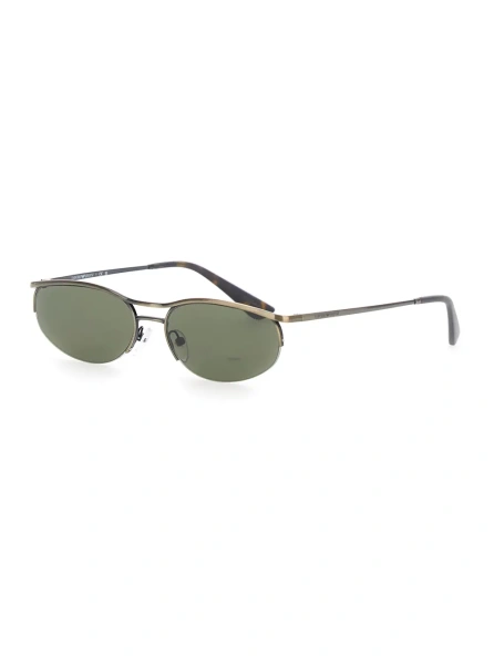 Ochelari Metallic sunglasses with oval lenses and Logo lettering on the temple in metal for men