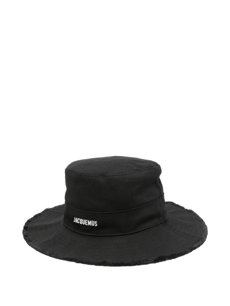 Palarie JACQUEMUS neagra din bumbac