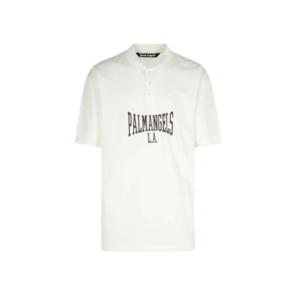 Palm Angels College Logo Polo