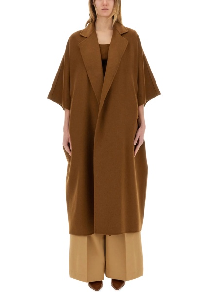 Paltoane Camel Drap Cape Coat